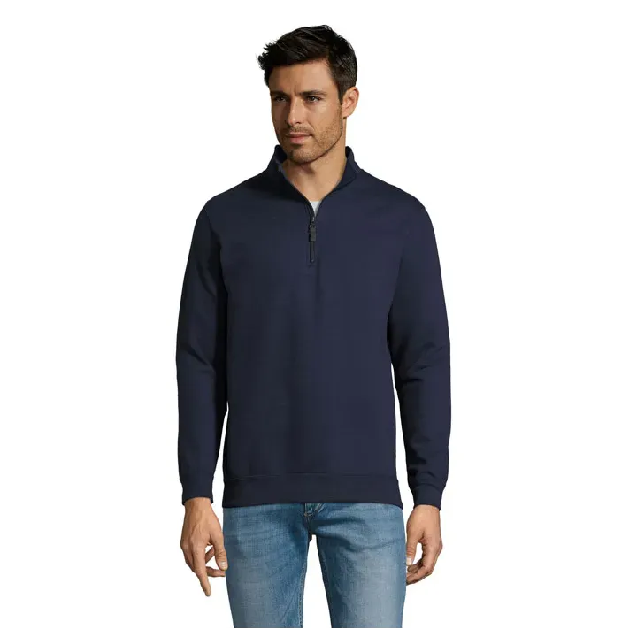 STAN ZIP COLLAR SWEAT 260 - S02088 (MOCN#FN)